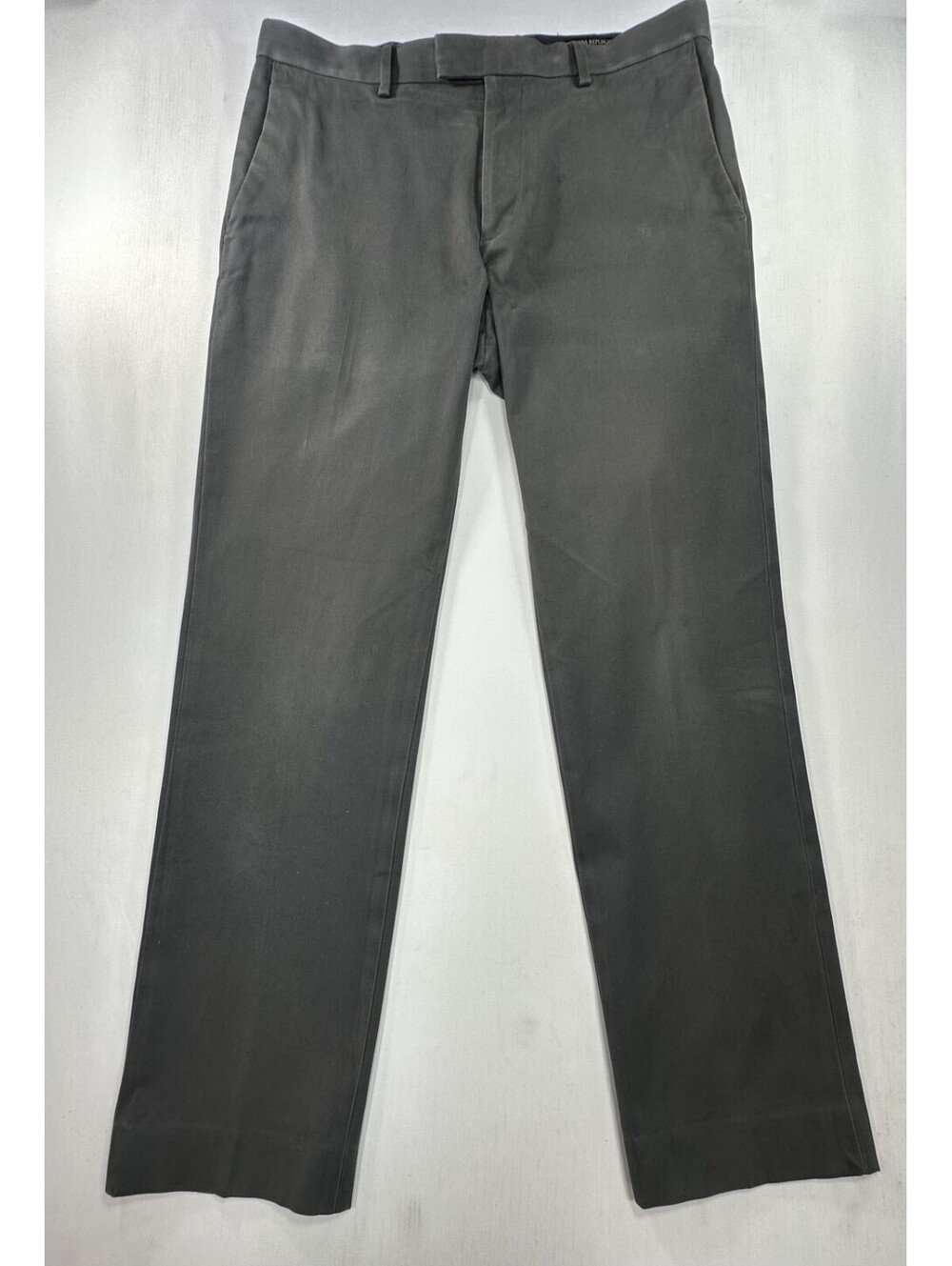 Banana Republic Tailored Slim Dress Pants Gray Men 32/32